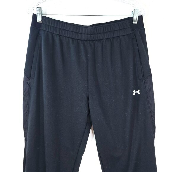 Under Armour Black Ankle Zip Sweat Pants Pull oN Joggers - Picture 4 of 8